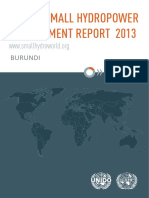 World Small Hydropower Development Report 2013: Burundi