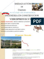 Videoproyeccion. Puente Mezcala