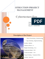 Construction Project Management: Cybertecture Egg