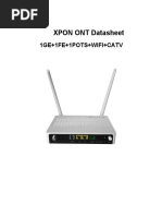 XP8211-A 1GE+1FE+1POTS +wifi+catv WIFI XPON ONT