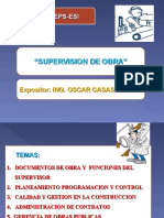 Supervision de Obra 1º Parte