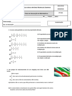 ficha de avaliação sumativa