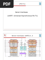 Serial Interfaces (UART: Universal Asynchronous RX/TX) : LPC17xx