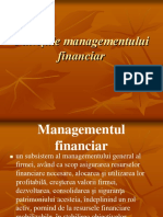 Functii Management Financiar