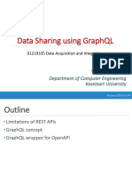 Data Sharing Using Graphql: Chaiporn Jaikaeo Department of Computer Engineering Kasetsart University