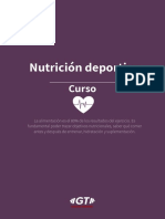 Nutrición Deportiva Marzo 2020