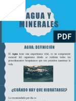 Agua y Minerales