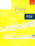 ABRSM, 1 grade, Flute exam pieces 2008-2013