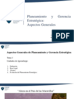 Planeamiento y Gerencia Estrategica