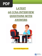 Ccna 60 Interview Questions&answers