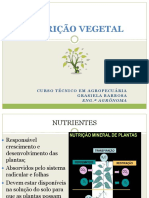 nutrição vegetal