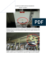 Informe Visita de Campo Edificio Palmanova