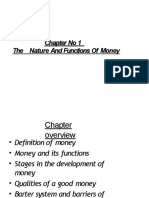 Chapter No 1 The Nature and Functions of Money