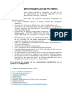 REQUERIMIENTO PROYECTO II