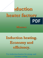 Presentation Induction Heater Plant in Moscow Russia 2020