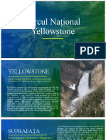 Parcul Național Yellowstone- geografie