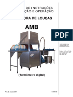MANUAL DE INSTRUÇÕES - LAVADORA DE LOUÇAS AMB