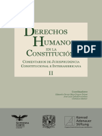 Derechos Humanos en La Constitución, Tomo II
