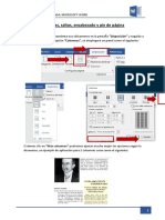 4 Columnas, Saltos, Encabezado Pie de Página