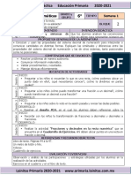 Noviembre - 6to Grado Matemáticas (2020-2021)