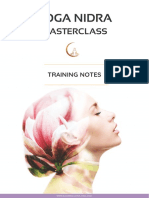 Yoga Nidra Masterclass Training Notes 1 PDF
