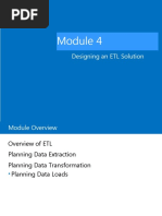 Designing An ETL Solution