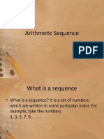 Arithmetic Sequence