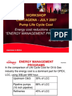 Pump Life Cycle Cost 8 Energy Cost Reduction