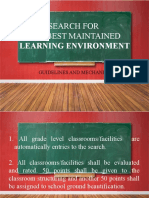 Best Maintained Learning Environment During The Covid School Year