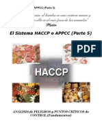 El Sistema HACCP 5ta Parte