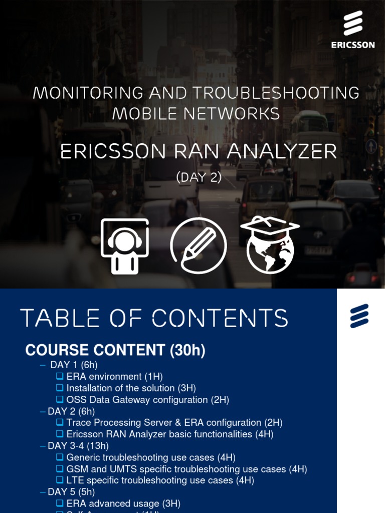 Ericsson RAN Analyzer: Monitoring & Troubleshooting | PDF | File ...