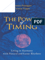 The Power of Timing Living in Harmony With Natural and Lunar Rhythms by Johanna Paungger, Thomas Poppe