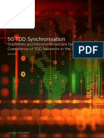 3.5 GHZ 5G TDD Synchronisation