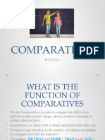 Comparatives: Inglés 1