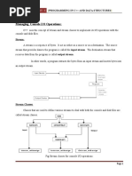 Managing Console I/O Operations:: Programming in C++ and Data Structures