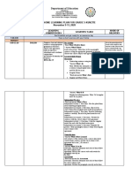 Department of Education: Weekly Home Learning Plan For Grade 5-Kunzite November 9-13, 2020