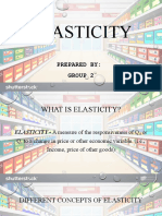 Elasticity Report