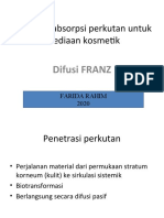 Pertemuan 10 (Sel Difusi Franz)