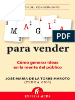 Magia para Vender Cómo Generar Ideas en La Mente Del Público