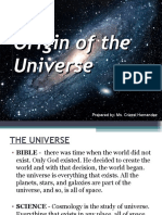 Origin of The Universe