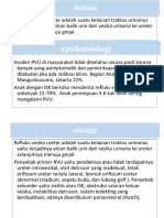 Vesico Ureter Reflux