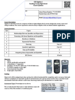 Davenport Syllabus Algebra 1 Spring 2021