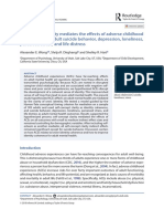 Wong2019 Self-Concept Clarity Mediates The Effects of Adverse Childhood Experiences On Adult Suicide Behavior, Depression, Loneliness, Perceived Stress, and Life Distress