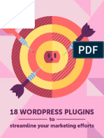 18 Wordpress Plugins To Streamline Your Marketing Efforts PDF