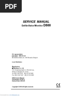 Service Manual: Defibrillator/Monitor