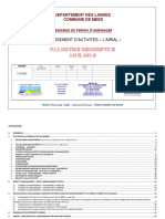 Pa2 Notice Descriptive Art R. 441-3: Departement Des Landes Commune de Mees Demande de Permis D'Amenager