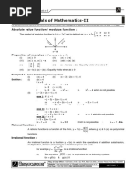 Absolute Value Function / Modulus Function:: Fundamentals of Mathematics-II