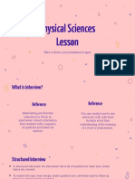 Physical Sciences Lesson by Slidesgo