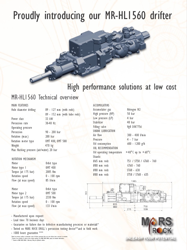 MR - HL1560 Data Sheet 2021 | PDF | Machines | Mechanical Engineering