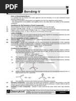 Ionic or Electrovalent Bond:: Chemical Bonding-V
